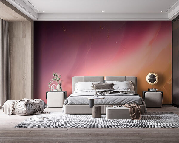Colorful sky with light Wall murals Colorful sky with light
