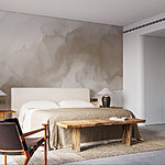 Wall murals Soft, flowing hues of tranquility.