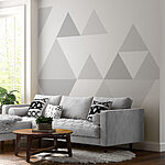 Wall murals Group of triangles in a row