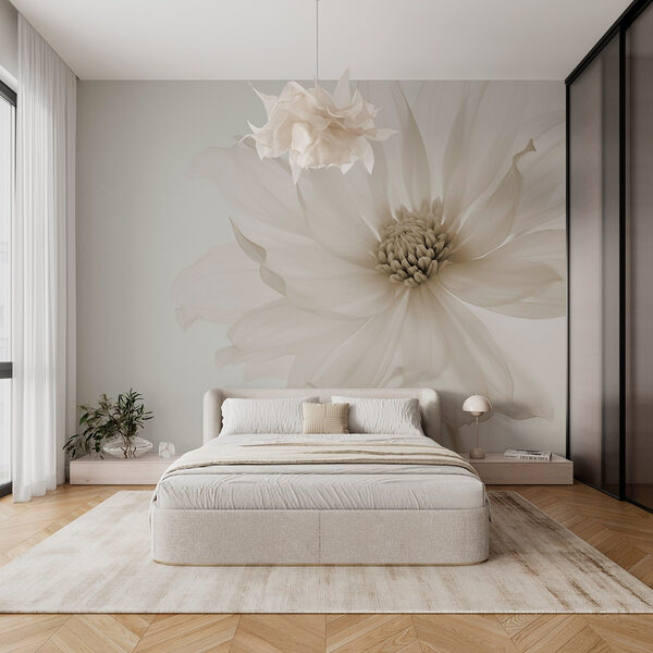 Wall mural Delicate petals in soft hues (SKU: w02077v1) Wall mural Wall mural Delicate petals in soft hues (SKU: w02077v1)