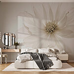 Wall murals Delicate petals in soft hues