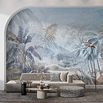 Wall murals Painting of a jungle