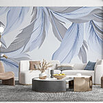 Wall murals Soft hues of delicate feathers