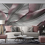 Wall murals Natural patterns in muted colors