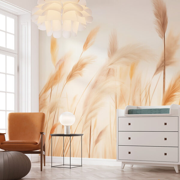 Soft grasses sway in the breeze Wall murals Soft grasses sway in the breeze