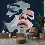 Wall murals Transcendent expression of tranquility.