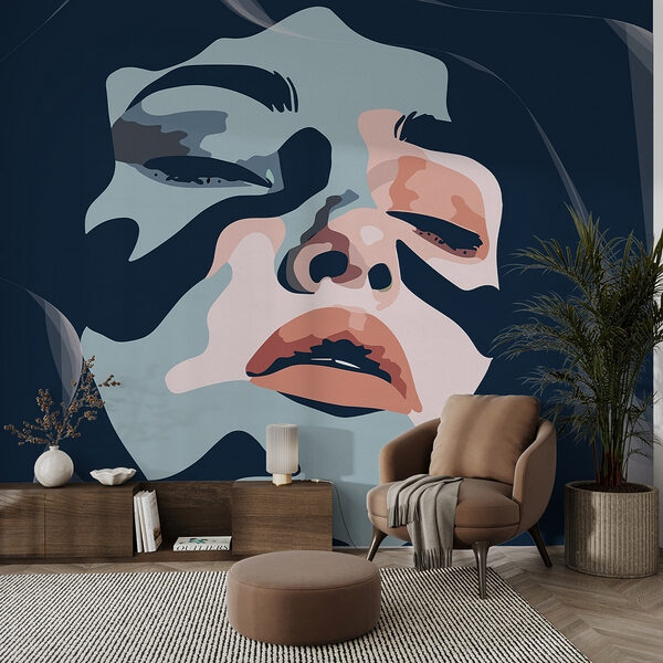Transcendent expression of tranquility Wall murals Transcendent expression of tranquility