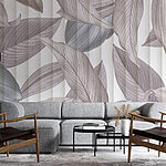 Wall murals Soft hues of nature intertwined gracefully.