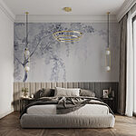 Wall murals Tree branch with leaves