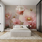 Wall murals Delicate petals in soft focus.