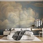 Wall murals Clouds in the sky