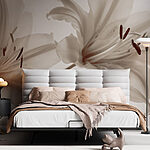 Wall murals Delicate blossoms embrace summer's warmth.