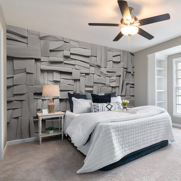 Wall murals White wall with rectangles (SKU: w02626) Wall murals Wall murals White wall with rectangles (SKU: w02626)