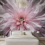 Wall murals Delicate petals in soft hues
