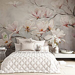 Wall murals Painting of flowers on a branch
