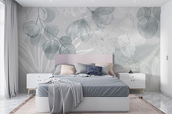 Soft hues of nature's elegance Wall murals Soft hues of nature's elegance