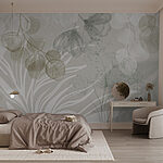Wall murals Nature's subtle and soothing palette.