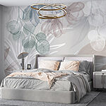 Wall murals Delicate blooms and soft textures