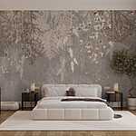 Wall murals Delicate floral arrangement overhead.