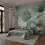 Wall murals Gentle greens of nature's embrace