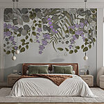 Wall murals Nature's delicate floral arrangement above.