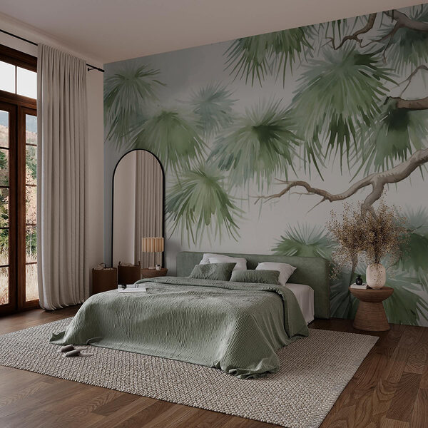 Painting of a tree Wall murals Painting of a tree