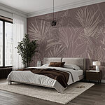 Wall murals Drawing of plants and leaves