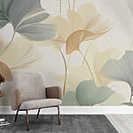 Wall murals Subtle hues of nature's beauty.