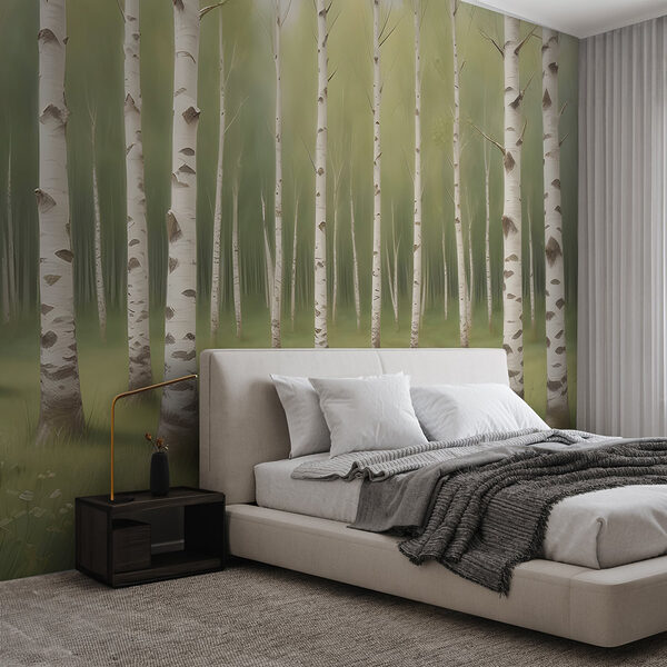 Path through a forest Wall murals Path through a forest