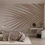 Wall murals Natural textures in soft tones