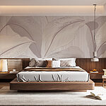 Wall murals Soft curves of nature's elegance.