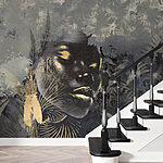 Wall murals Ethereal beauty in nature's embrace