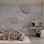 Wall murals Gentle hues of nature's beauty