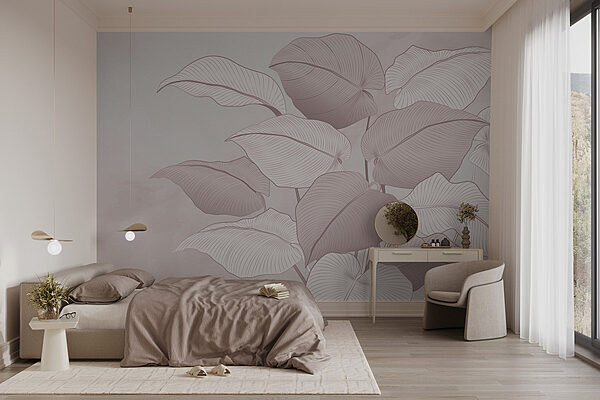 Gentle hues of nature's beauty Wall murals Gentle hues of nature's beauty
