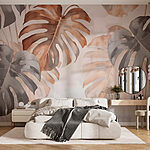 Wall murals Nature's elegance in soft hues