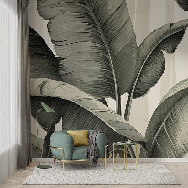 Nature's art in graceful foliage Wall murals Nature's art in graceful foliage