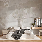 Wall murals Map of the world