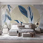 Wall murals Nature's hues in serene arrangement