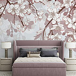 Wall murals Delicate blossoms in soft hues.