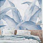 Wall murals Soft hues of botanical elegance.