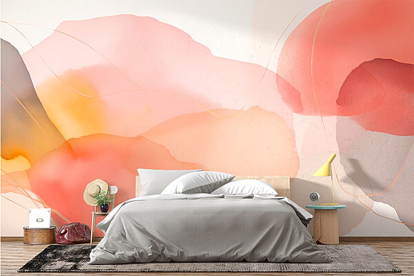 Soft hues blending harmoniously together Wall murals Soft hues blending harmoniously together