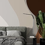 Wall murals Abstract patterns in muted tones.