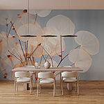 Wall murals Delicate botanical beauty in focus