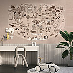 Wall murals Map of the united states