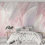Wall murals Soft, flowing petals in pastel hues