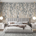 Wall murals Delicate blooms on soft backdrop