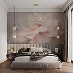 Wall murals Painting of a flower