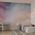 Wall murals Soft hues blend in gentle harmony.