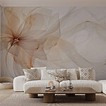 Wall murals Delicate hues in soft textures