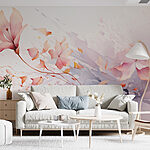 Wall murals Watercolor painting of flowers